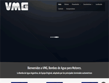 Tablet Screenshot of bombasdeaguavmg.com